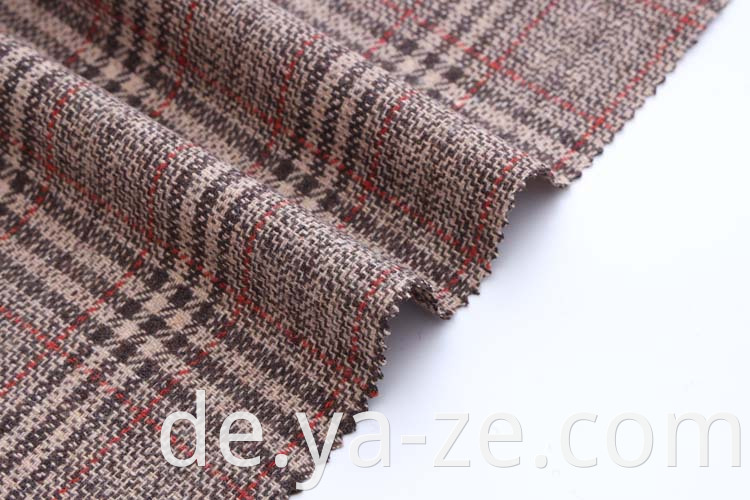 Klassiker Design Check Plaid Tweed Hersteller Garn gefärbte Stoffwolle Wolle für Männer Hemd Frauen Bluse Tuch